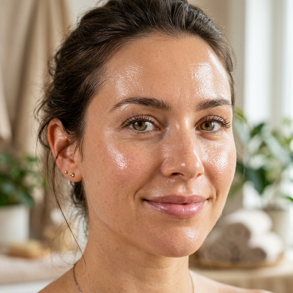 After Facial Serum Treatment